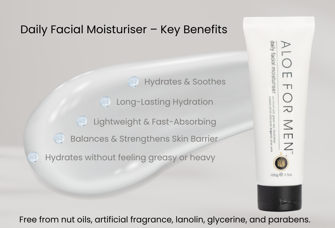 ALOE FOR MEN™ | Men's Daily Facial Moisturiser