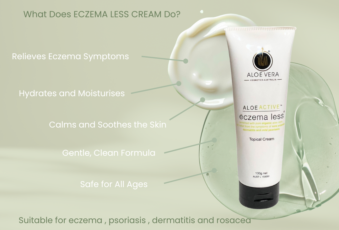 Eczema less® Treatment Cream | ALOE ACTIVE™ - Eczema Treatment Cream