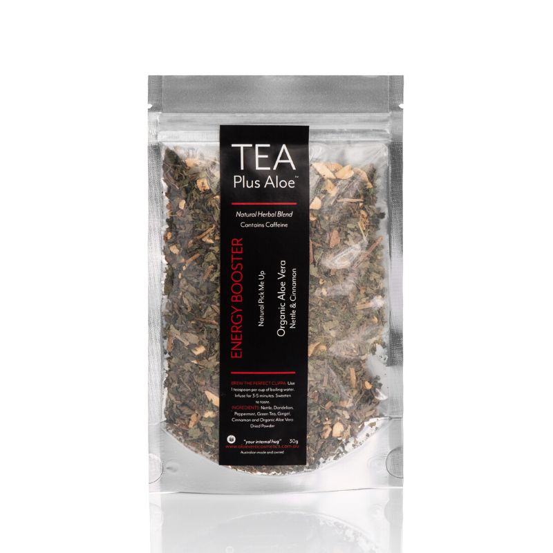 Tea+Aloe ENERGY BOOSTER | Nettle, aloe vera & Cinnamon